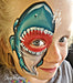Silly Farm | Face Paint Arty Brush Cake 28gr - EZ (Easy) Strokes by Susy Amaro - Shark Teal #41