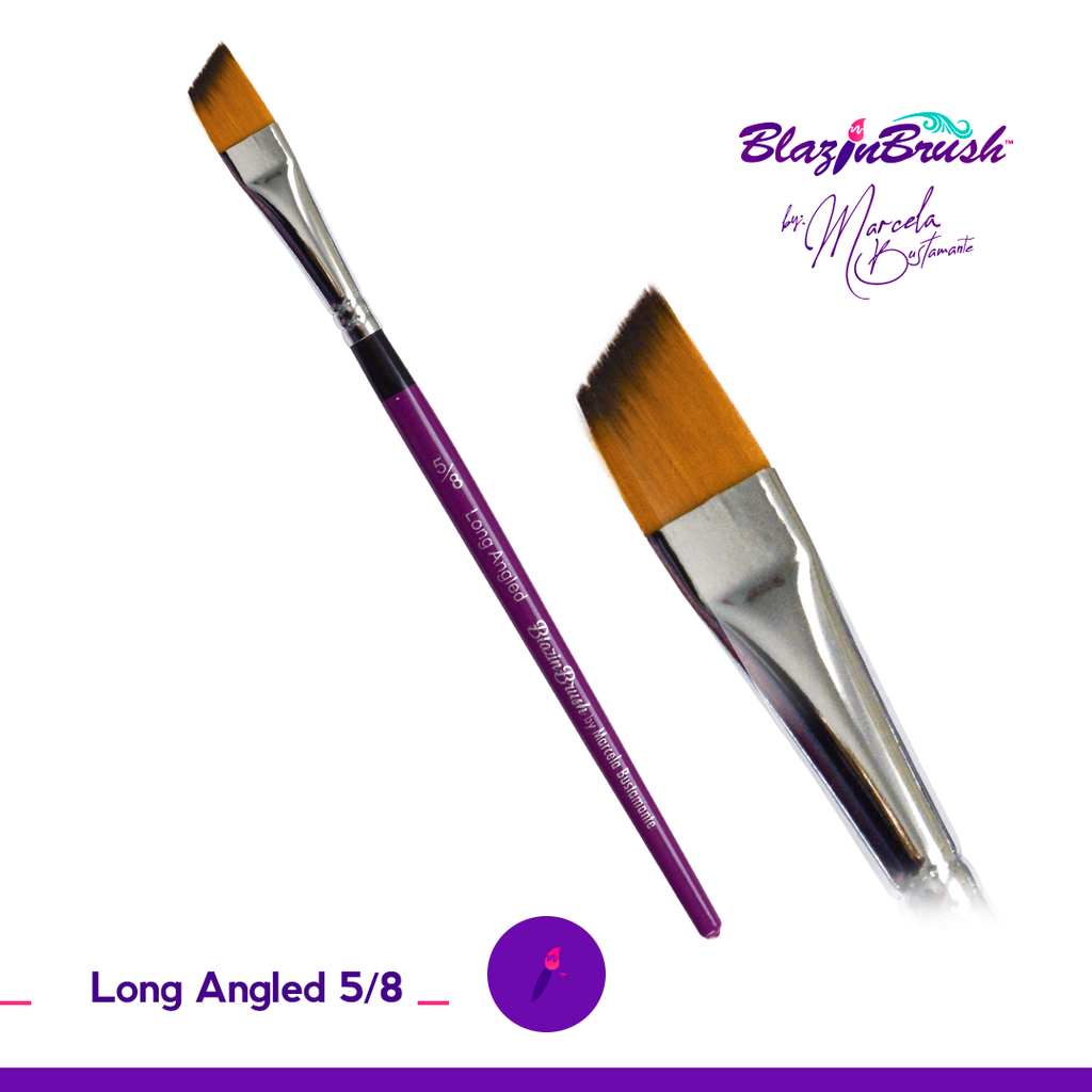 Angle Face Painting Brushes — Jest Paint Face Paint Store