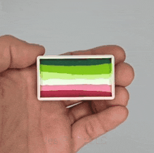 DFX Face Paint Rainbow Cake - Small Mega Melon (RS30-16)  Approx. 28gr/.99oz/16ml   #16 (SFX - Non Cosmetic)