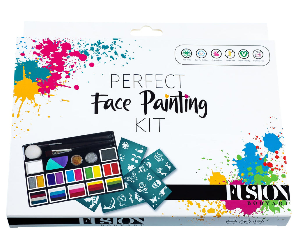 Face Paint Palettes Face Paint Kits for Beginners — Jest Paint Face Paint Store