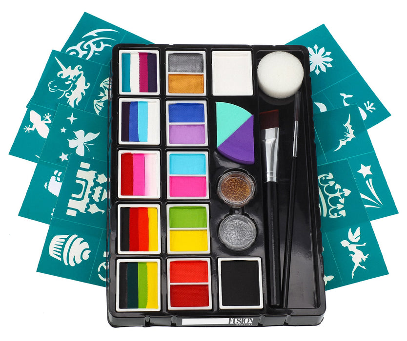 Pink Craft-N-Go  Face paint kit, Face paint set, Face painting supplies