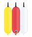 Qualatex Balloons | 321Q - White/Yellow/Red with Black Tips - BEE BODY Assortment - 100 ct (4032)