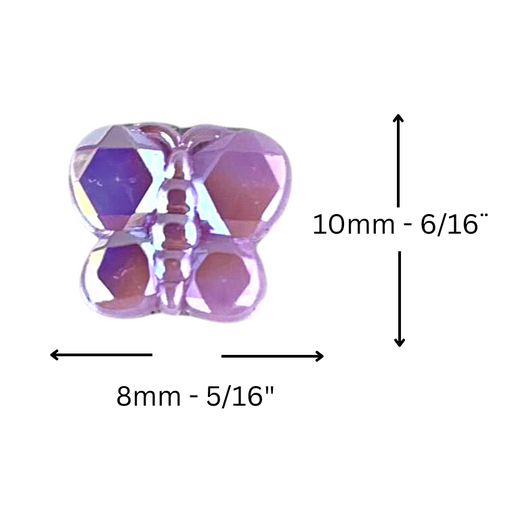 Jest Jewelz Face Painting Gems | Small Holographic PURPLE BUTTERFLY - 1 tbsp (approx 98 gems) - While Supplies Last!