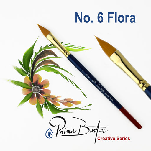 Prima Barton | Creative Series Face Painting Brush - Flora #6