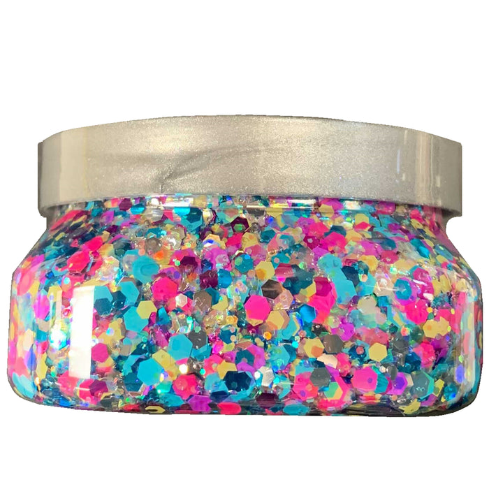 Pixie Paint Face Paint Glitter Gel  - Happy - Medium 4oz (Currently in Round Tub)