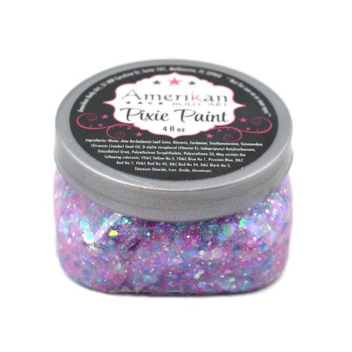 Pixie Paint Face Paint Glitter Gel | Unicorn Delight Jest Paint Exclusive - Medium 4oz (Currently in Round Tub)