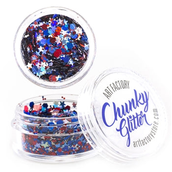 Art Factory | LOOSE Chunky Glitter - FIREWORKS (30ml jar)