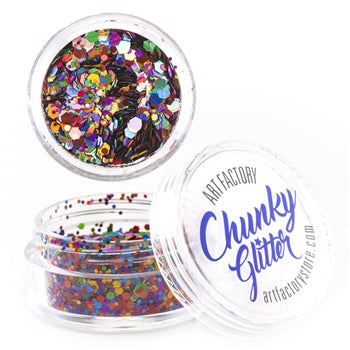 Art Factory | Loose Chunky Glitter - Rainbow Pride (30ml jar)