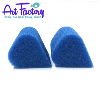 Face Paint Sponges Face Painting Black Sponges High Density For Art Work  And Body Paint (24 Petals + 24 Half Moon) Easy To Use - AliExpress