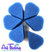Art Factory | Blue High Density Face Painting Sponges - Petal (6 pieces)