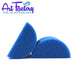 Art Factory | High Density Face Painting Sponges - BLUE Half Circle (2 pieces)