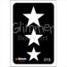 Glimmer Body Art |  Triple Layer Glitter Tattoo Stencils - 5 Pack - Tri Star - #15
