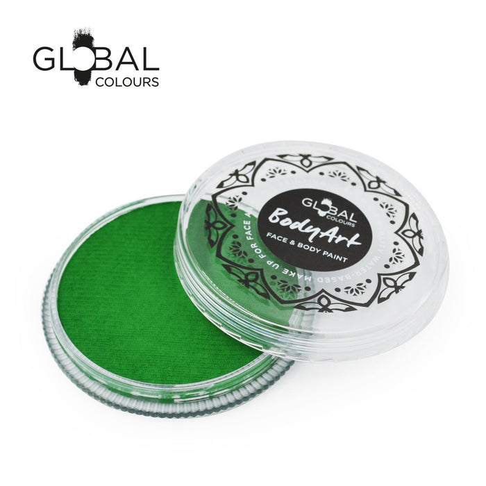 Global Colours Body Art | Face and Body Paint -  NEW Standard Fresh Green 32gr