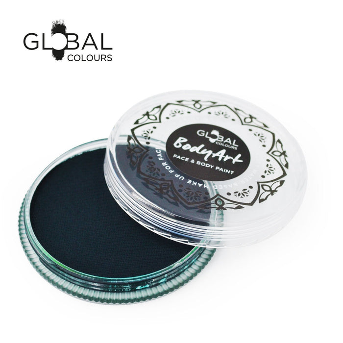 Global Colours Body Art | Face and Body Paint -  NEW Standard Green Deep 32gr