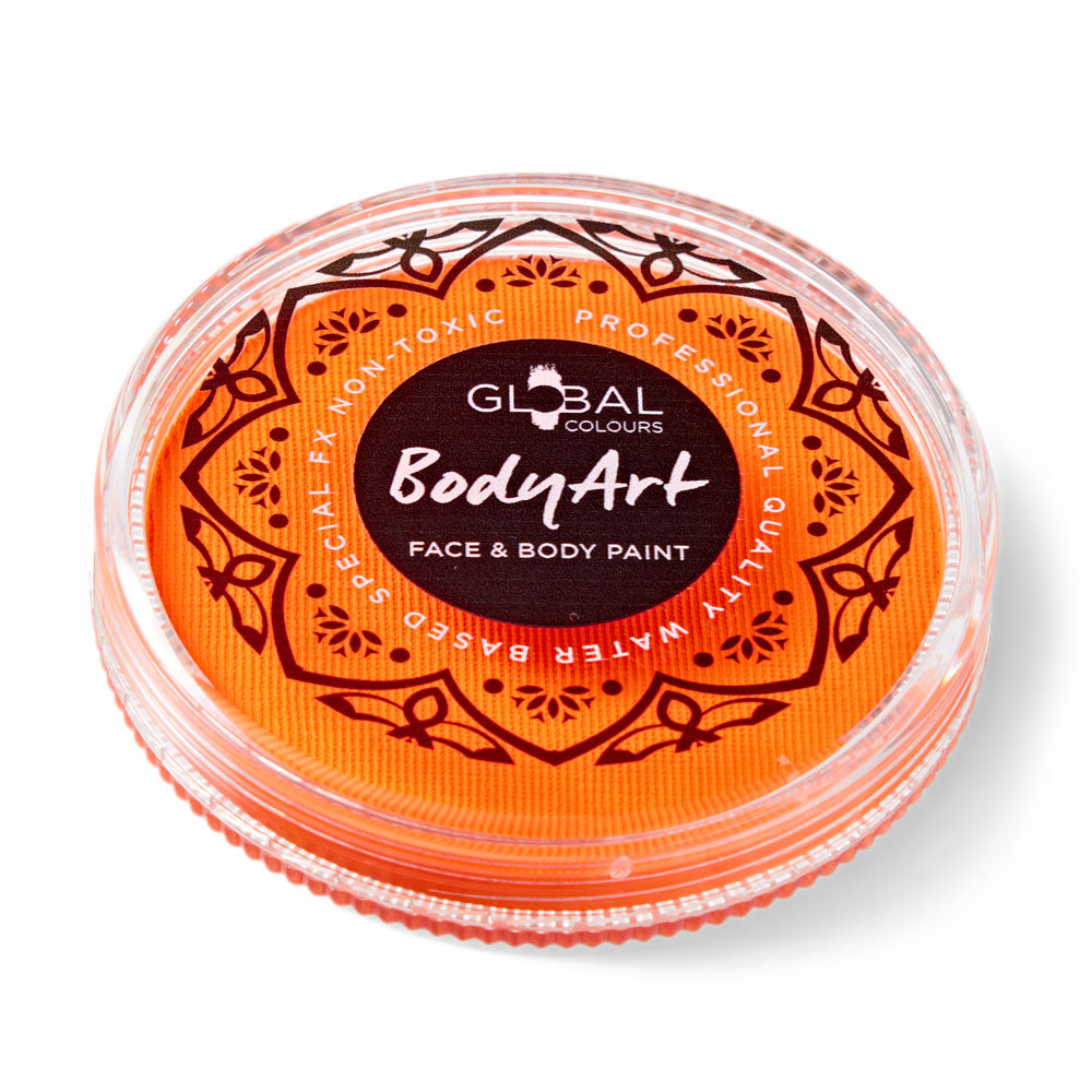 Global Colours Paint - NEW UV Neon Orange (32gr) (SFX - Non Cosmetic ...
