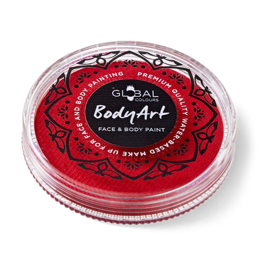 Global Colours Body Art | Face and Body Paint - NEW Standard Red (32gr)