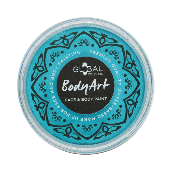 Global Colours Body Art | Face and Body Paint - NEW Standard Teal (32gr)