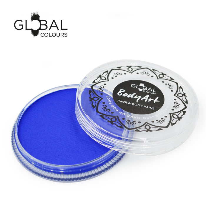 Global Colours Body Art | Face and Body Paint - NEW Standard Ultra Blue (32gr)