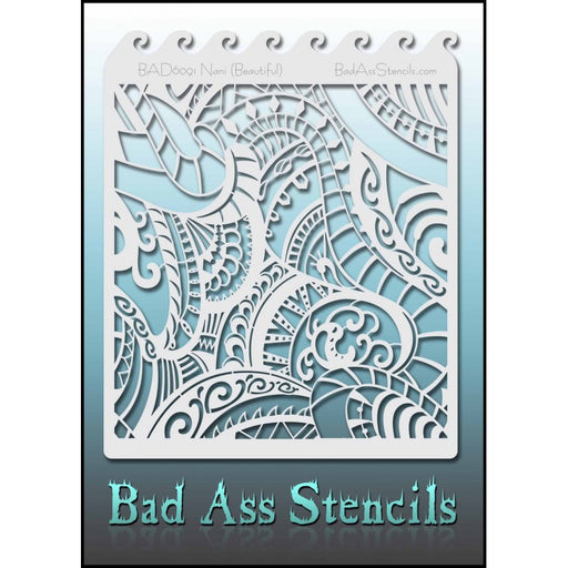 Bad Ass Body Painting Stencil - NANI - Overstock Sale!