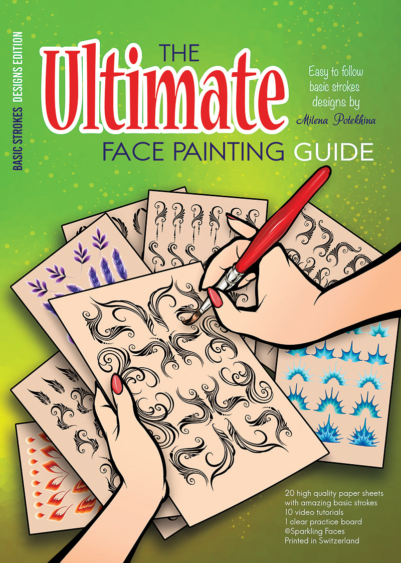 Sparkling Faces | The Ultimate Face Painting Practice Guide - Basic St ...