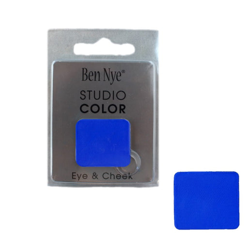 Ben Nye | Powder Face Paint - Studio Color Rainbow Refill Eye Shadow - (REES88)  CELESTIAL BLEU - 1.75 gm