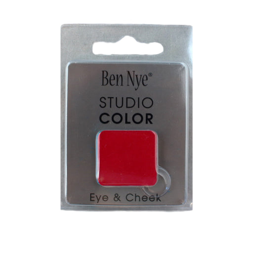 Ben Nye | Powder Face Paint - Studio Color Rainbow Refill Blush - (REDR1)  FLAME RED - 1.75 gm