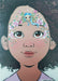 JPDTAP 103 Face Painting Double Stencil - Big Eyes Fairy