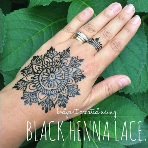 Henna Lace | Black Henna | Non Toxic - 15ml