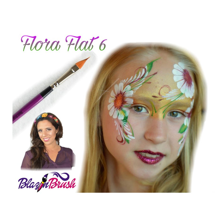 Blazin Face Painting Brushes by Marcela Bustamante - First Collection