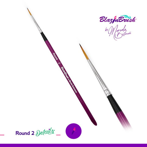 Blazin Face Painting Brush by Marcela Bustamante | Round #2 - DETAILS COLLECTION