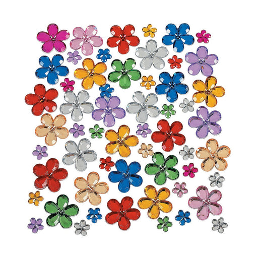 Jest Jewelz - FLOWERS - Assorted Colors & Sizes (Approx. 150 Pieces)