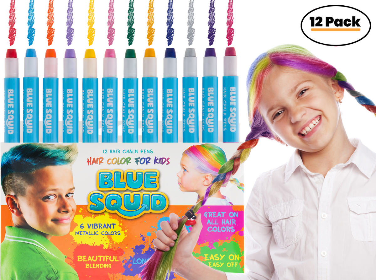 Candy Pink Hair Chalk Combs – BLUE SQUID USA