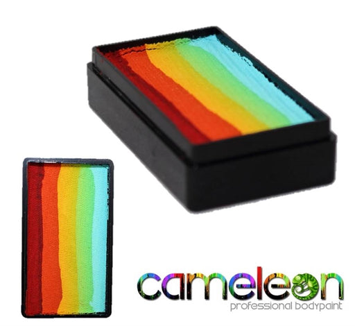 Cameleon Face Paint | WIDE ColorBlock - Rainbow WOW 30gr