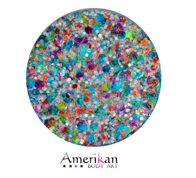 Amerikan Body Art | CHUNKY Glitter Cremes - CAPRICORN - 15gr