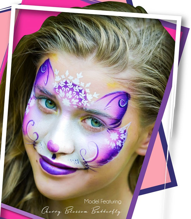 Fusion Body Art |  Leanne's Happy Pixie Petal Palette Refill - CHERRY BLOSSOM BUTTERFLY 25gr