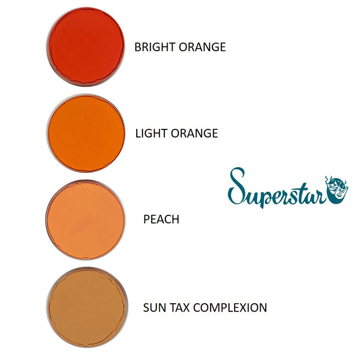 Superstar Face Paint | Bright Orange 033 - 16gr