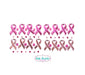 Jest Jewelz - Breast Cancer Awareness Gems (Peel and Stick - Approx 49 pc.)