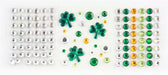Jest Jewelz - St. Patrick's Day Gems (Peel and Stick -Approx 119 Pcs.) DISCONTINUED