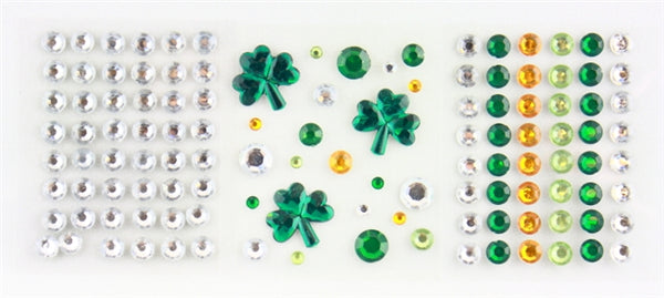 Jest Jewelz - Sticky Gems - Bold and Pastel Colors (Peel and Stick - 2  Tablespoons Approx 100 pcs.)