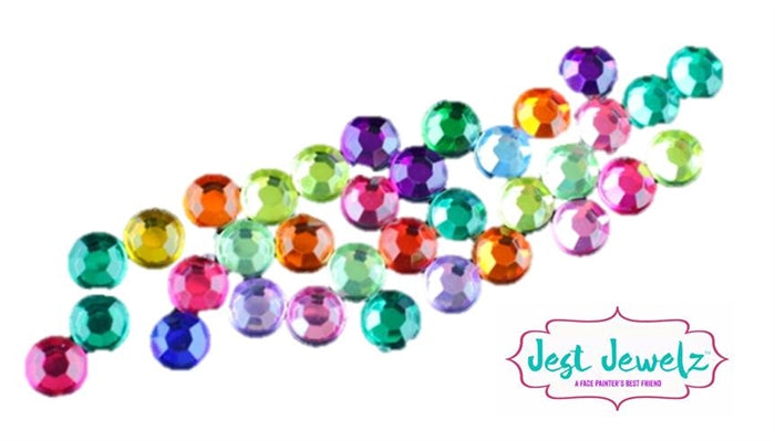 Jest Jewelz - 5mm Round Gems - Multicolored (Approx. 180 Pieces)