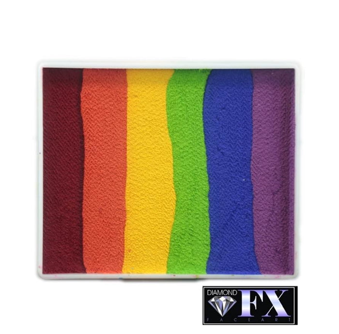 DFX Face Paint Rainbow Cake - Large Flabbergasted (RS50-5) Approx. 50gr  #5