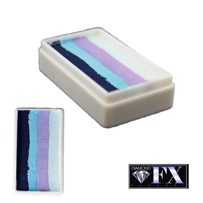 DFX Face Paint Rainbow Cake - Small Monsoon (RS30-1)  Approx. 28gr / .99oz    #1
