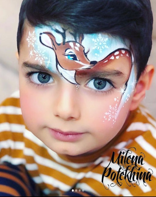 Christmas - Kids  Christmas face painting, Face paint kit, Face painting  easy