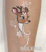 MILENA STENCILS | Face Painting Stencil -  (Handsome Reindeer Set)  D8