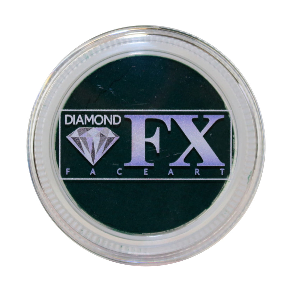 Diamond FX Face Paint Essential - Dark Green 30gr — Jest Paint