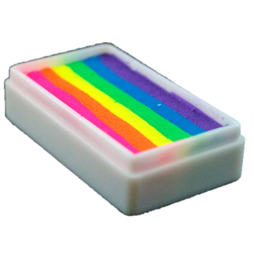 DFX Special Effects Paint Rainbow Cake - Small Neon Nights (RS30-7) Approx. Net 14ml /.47 fl oz  #7 (SFX - Non Cosmetic)