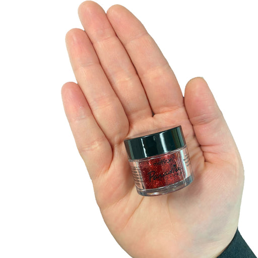 Face Paint Glitter Jar - Paradise  By Mehron - Opaque Dynamite Red 7gr