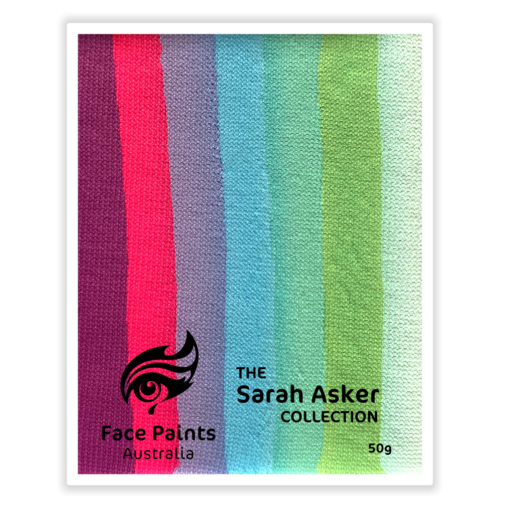 Tienda Face Paints Australia - Pastel dividido de Sarah Asker | FLORES ...