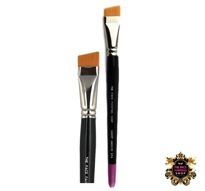 The Face Painting Shop Brush - 3/4" Short Angled