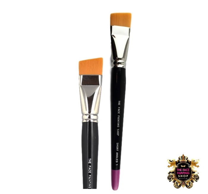 The Face Painting Shop Brush - 1" Short Angled